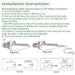 Installation guide for 75W HID kit