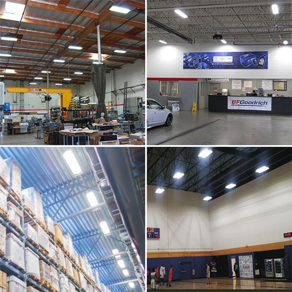 LED HIGH-BAY WAREHOUSE LIGHT BRIGHT WHITE LIGHTS FACTORY REPLACE METAL HALIDE ! 
