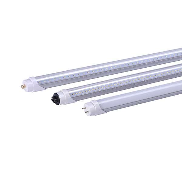 20x FA8 Single Pin 8 Foot 40W T12 T8 Replacement LED Tube Light 6000K Clear Lens 