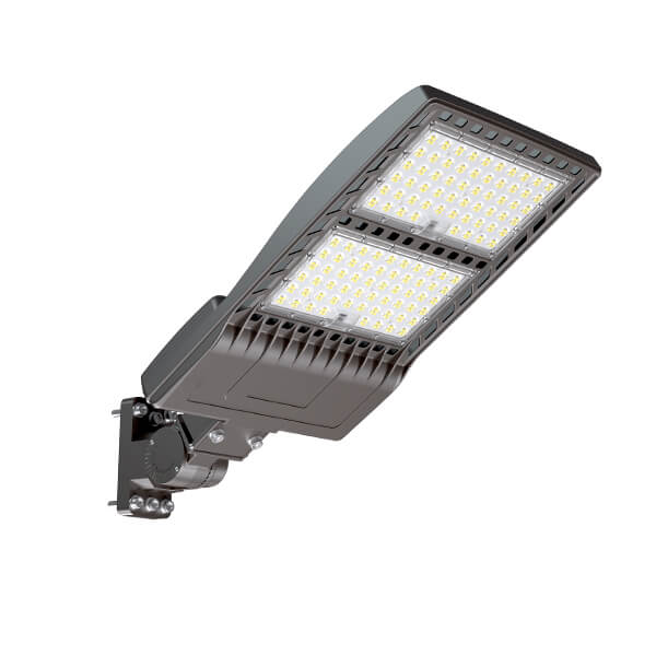 Photocell New 268W 32,400 Lumens LED Roadway Parking Lot Light R3 480V Dimmable 