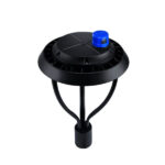 led post top light with photocell