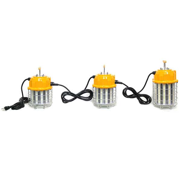 Details about   100W LED Temporary Construction Hanging Work Light Fixture Daylight 10400Lm USA 