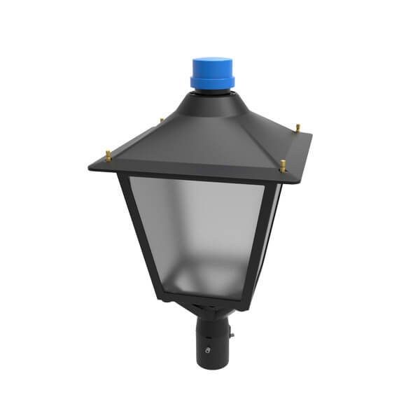 Led Outdoor Lantern Post Lights With, Outdoor Post Light Fixtures With Photocell