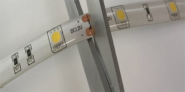 cut point on LED strip light
