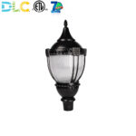 black lantern post light